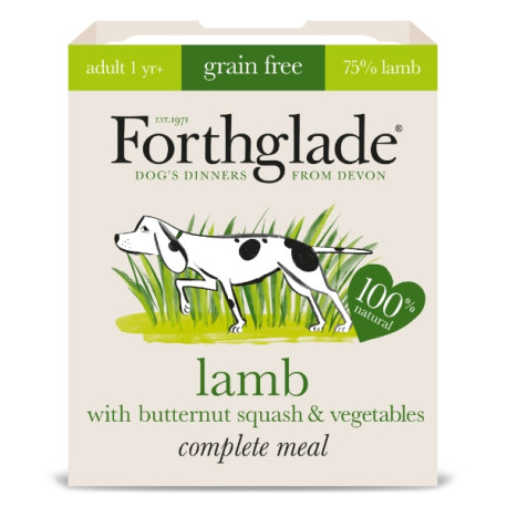 Forthglade - Grain Free Lamb with Butternut Squash & Vegetables - Wet Dog Food