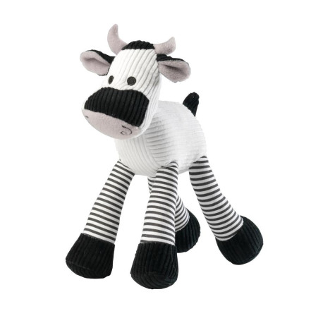 House of Paws Cow Squeaker Dog Toy