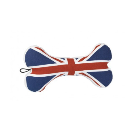 House of Paws Union Jack Bone Dog Toy