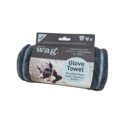 Henry Wag - Microfibre Dog Drying Glove Towel