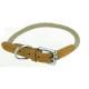 Hound Real Leather Braided Dog Collar