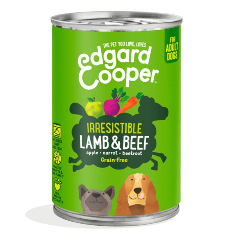 Edgard & Cooper - Lamb & Beef Wet Dog Food 400g