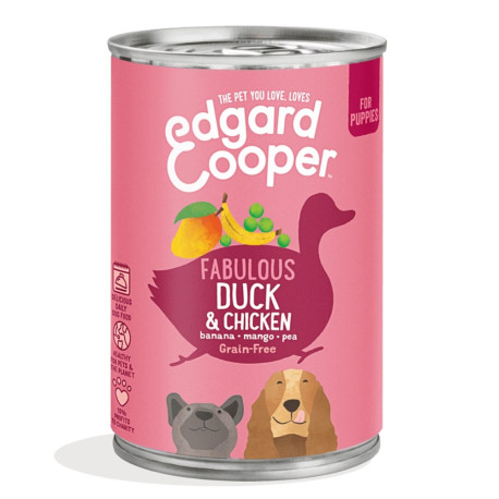 Edgard & Cooper - Duck & Chicken - Wet Puppy Food 400g