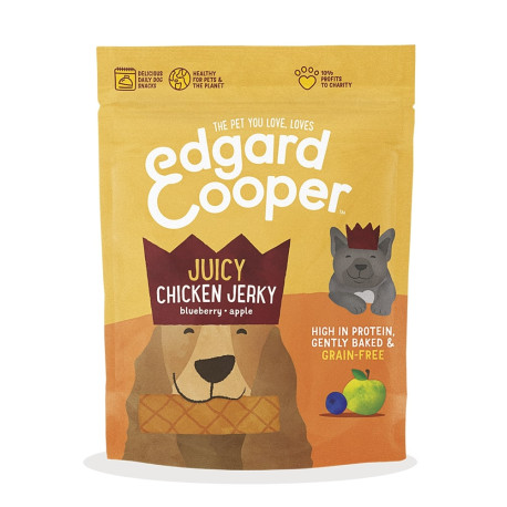Edgard & Cooper - Juicy Chicken Jerky Treats 150g