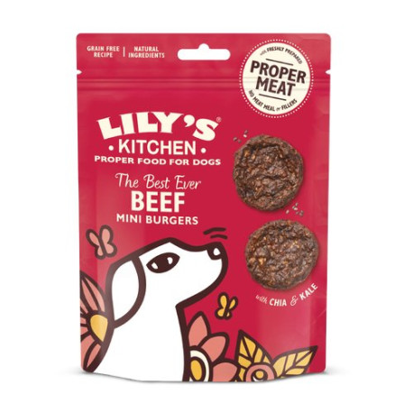 Lily's Kitchen - The Best Ever Beef Mini Burgers (70g)