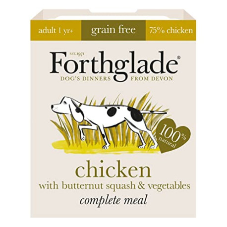 Forthglade - Grain Free Chicken With Butternut Squash & Veg - Wet Dog Food