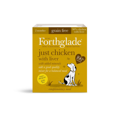 Forthglade - Grain Free Just Chicken with Liver - Wet Dog Food