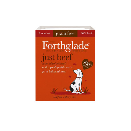 Forthglade - Grain Free Just Beef - Wet Dog Food