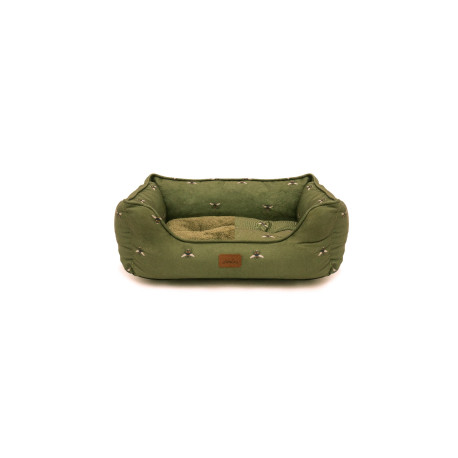 Joules - Bee Print Box Dog Bed