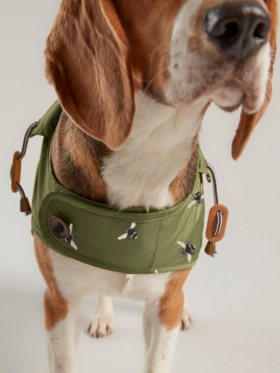 Joules - Bee Print Dog Raincoat