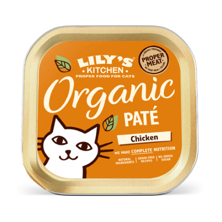 Lily's Kitchen - Organic Chicken Paté Cat Food (85g)