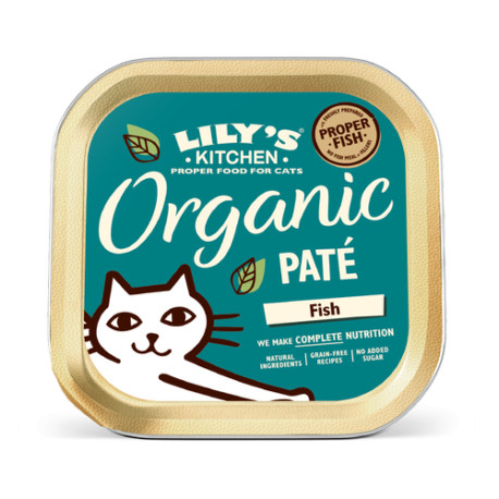 Lily's Kitchen - Organic Fish Paté Cat Food (85g)