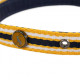 Joules - Coastal Dog Collar - Yellow Stripe