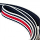 Joules - Coastal Dog Lead - Red Stripe