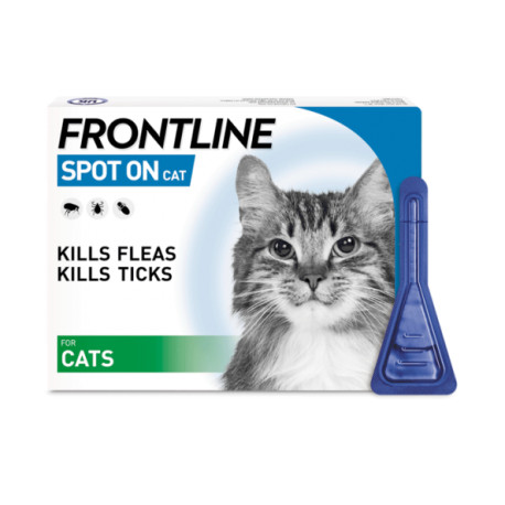 Frontline - Spot On Cat Flea & Tick Treatment Pipettes