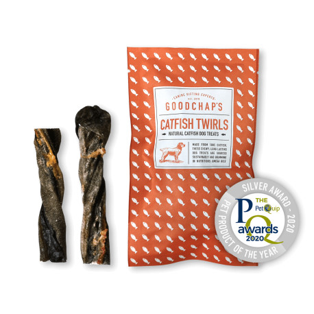 GoodChaps - Catfish Twirls Dog Treats