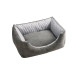 Hunter Palma Dog Bed - Grey Stripe