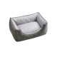 Hunter Palma Dog Bed - Grey Stripe