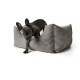 Hunter Palma Dog Bed - Grey Stripe