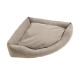 Hunter Livingston Corner Dog Bed - Beige