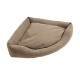 Hunter Livingston Corner Dog Bed - Brown