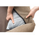 Hunter Livingston Corner Dog Bed - Brown