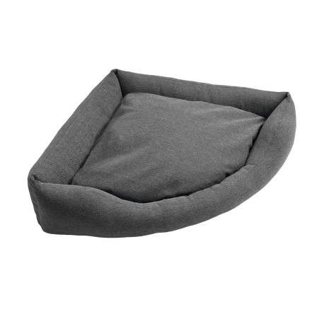 Hunter Livingston Corner Dog Bed - Grey