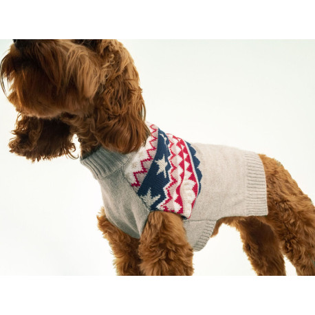 Joules Fairisle Dog Jumper