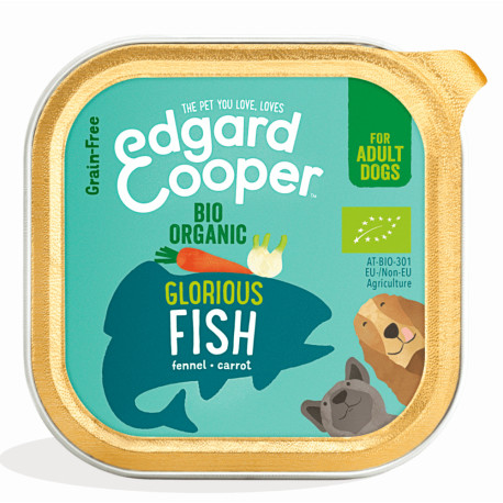 Edgard & Cooper - Organic Glorious Fish - Wet Dog Food 100g