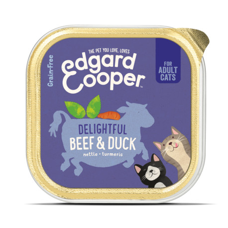 Edgard & Cooper - Beef & Duck - Wet Cat Food 85g