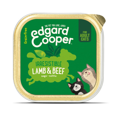 Edgard & Cooper - Beef & Lamb - Wet Cat Food 85g