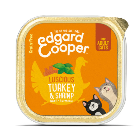 Edgard & Cooper - Turkey & Shrimp - Wet Cat Food 85g