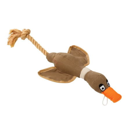 House of Paws - Duck! Canvas Thrower Dog Toy - Coco