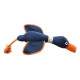 House of Paws - Duck! Canvas Thrower Dog Toy - Navy