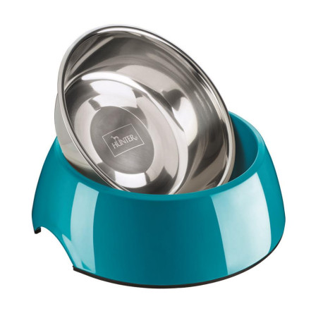 Hunter Melamine Dog Food Bowl – Teal