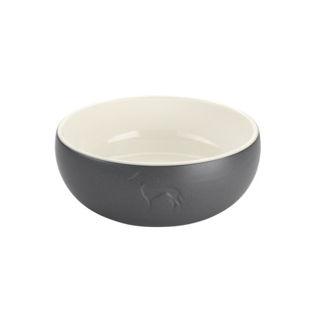 Hunter Lund Ceramic Dog Bowl Grey 900ml
