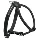 Hunter Harness Round &amp; Soft Luxus Elk Petit – Black