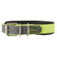 Hunter - Convenience Neoprene Comfort Dog Collar  – Neon Yellow