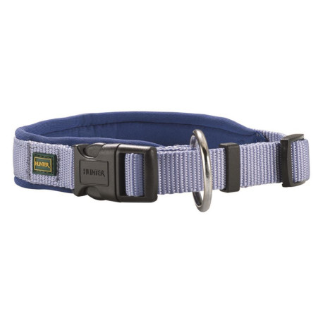 Hunter - Nylon Neoprene Collar Vario Plus – Blue/Blue
