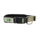 Hunter - Nylon Neoprene Dog Collar Vario Plus – Olive/Black