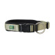 Hunter - Nylon Neoprene Dog Collar Vario Plus – Olive/Black