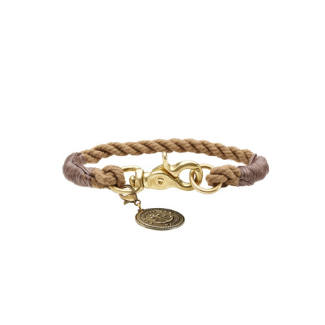 Hunter - List Rope Collar – Beige