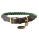 Hunter - List Rope Collar – Olive-60 48-56cm (12mm)