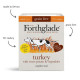 Forthglade - Turkey, Sweet Potato &amp; Vegetables - Wet Dog Food Multipack (18x395g)