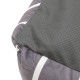 Rosewood - Grey Velvet Stripe Square Dog Bed