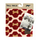 Rosewood - Red Bone Fleece Dog Blanket