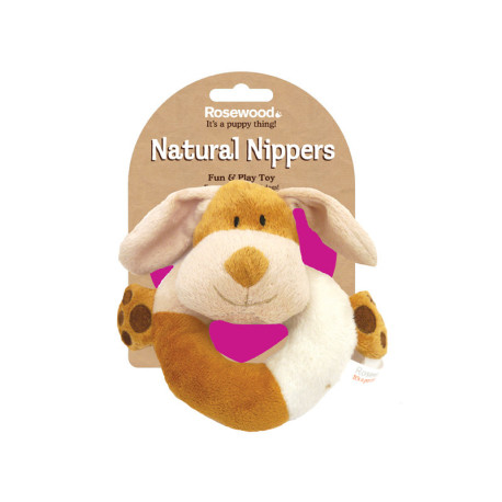 Rosewood - Cuddle Plush Ring Dog Toy