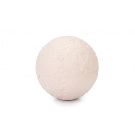 Beeztees - Puppy Rubber Play Ball Toy - Pink