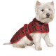 Ancol Muddy Paws - Highland Tartan Red Dog Coat