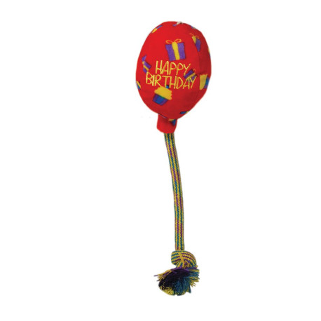KONG - Occasions Dog Birthday Balloon Red Dog Toy